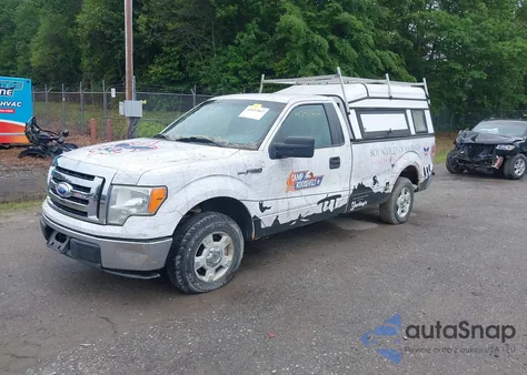 2009 Ford F150 from USA, damaged, VIN 1FTRF12899KB32240